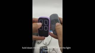 multi frequency remote control copy "came na ne" remote control