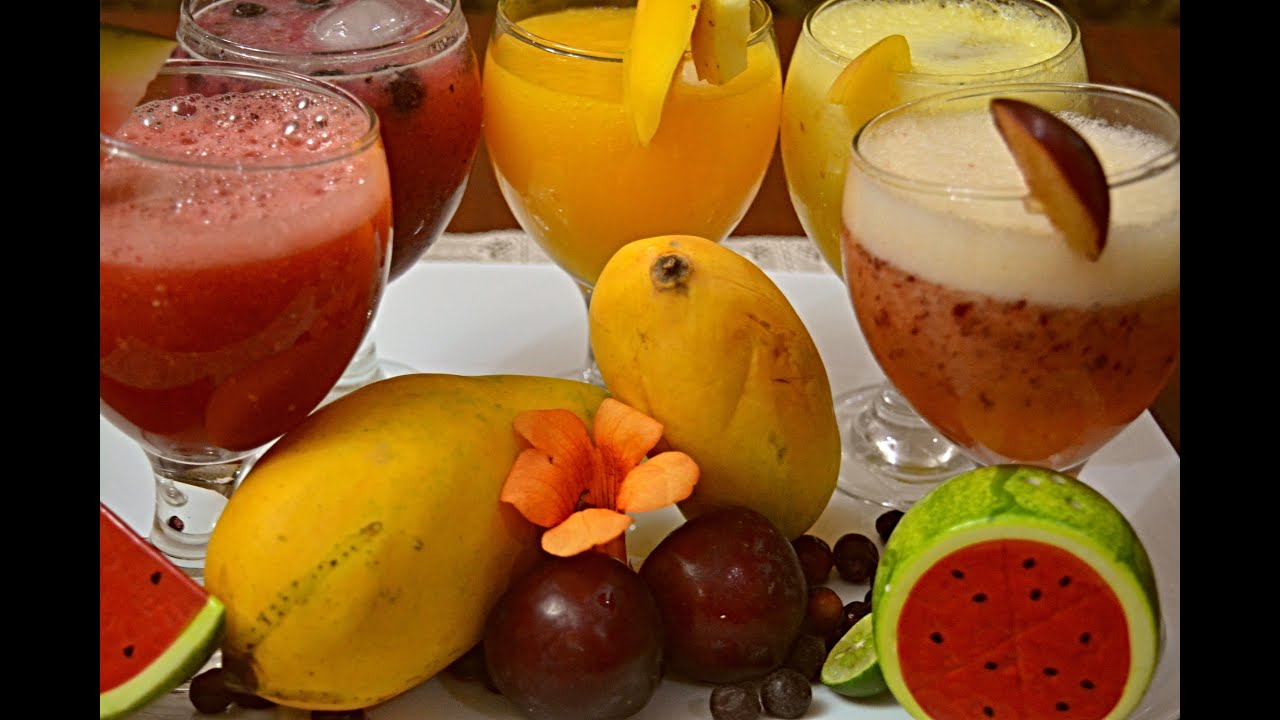 5 Refreshing Summer Drinks I 5 Easy Fruit juice Recipes for Ramadan I Summer I
