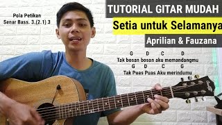 Chord - Tak bosan bosan aku memandangmu (Setia untuk selamanya) Aprilian&Fauzana (Viral tiktok 2021)