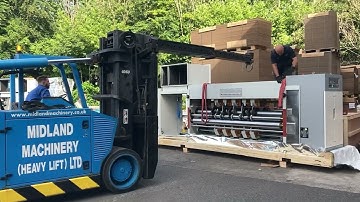 Pitreavie JS Machine 5 Colour Casemaker- Installation - Part 1