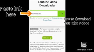 In this video i am gonna show you how to download videos downloader ,
https://en.savefrom.net/1--video-downloader-3/