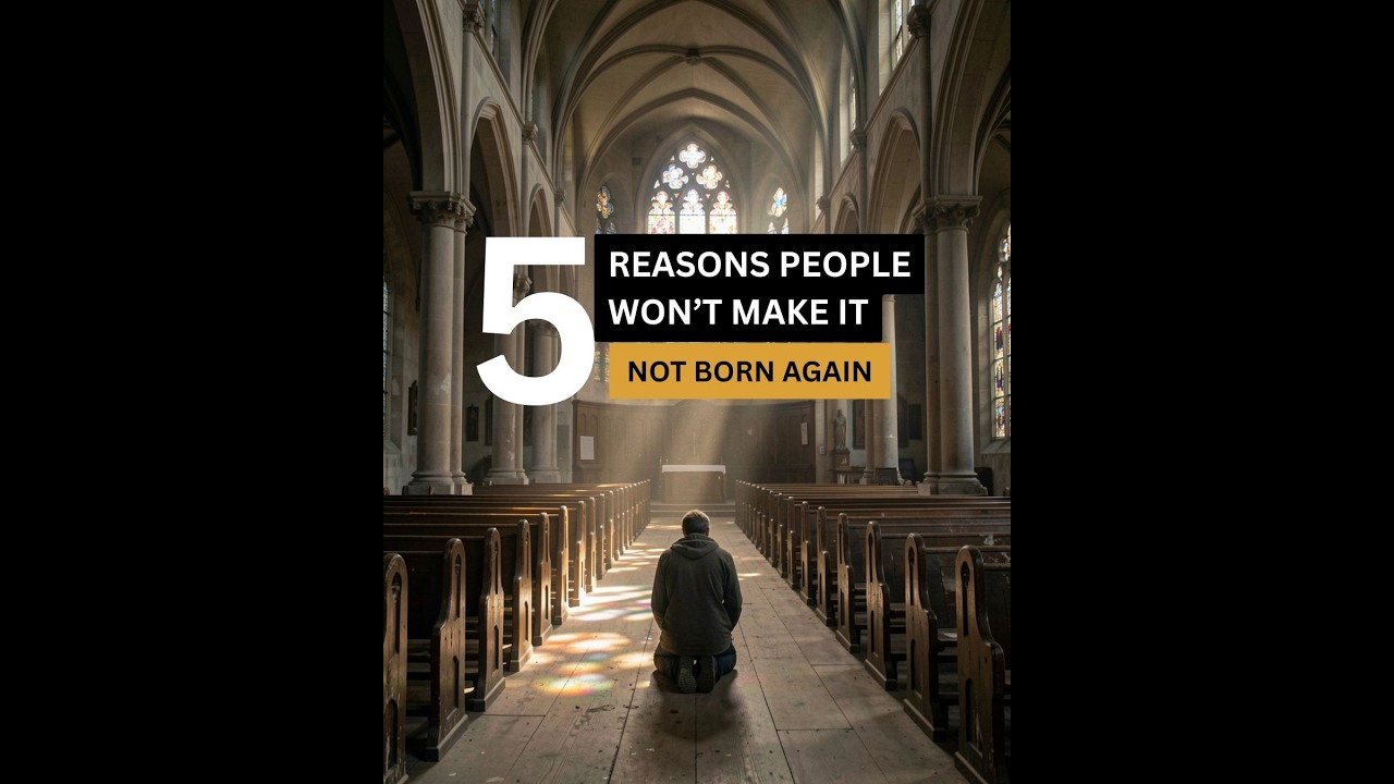 5 Reasons Why people Won't Make It - Not Born Again