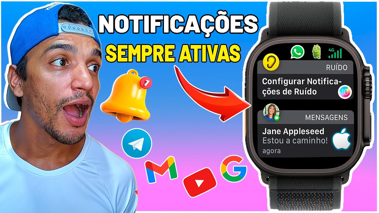 COMO CONTINUAR RECEBENDO NOTIFICAÇÕES MESMO APÓS A TELA DO SMARTWATCH TER SIDO BLOQUEADA - TUTORIAL!