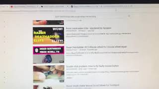 How to fix the deathadder elite scrolling problem