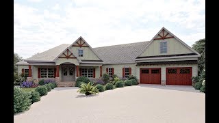 CRAFTSMAN HOUSE PLAN 6082-00030