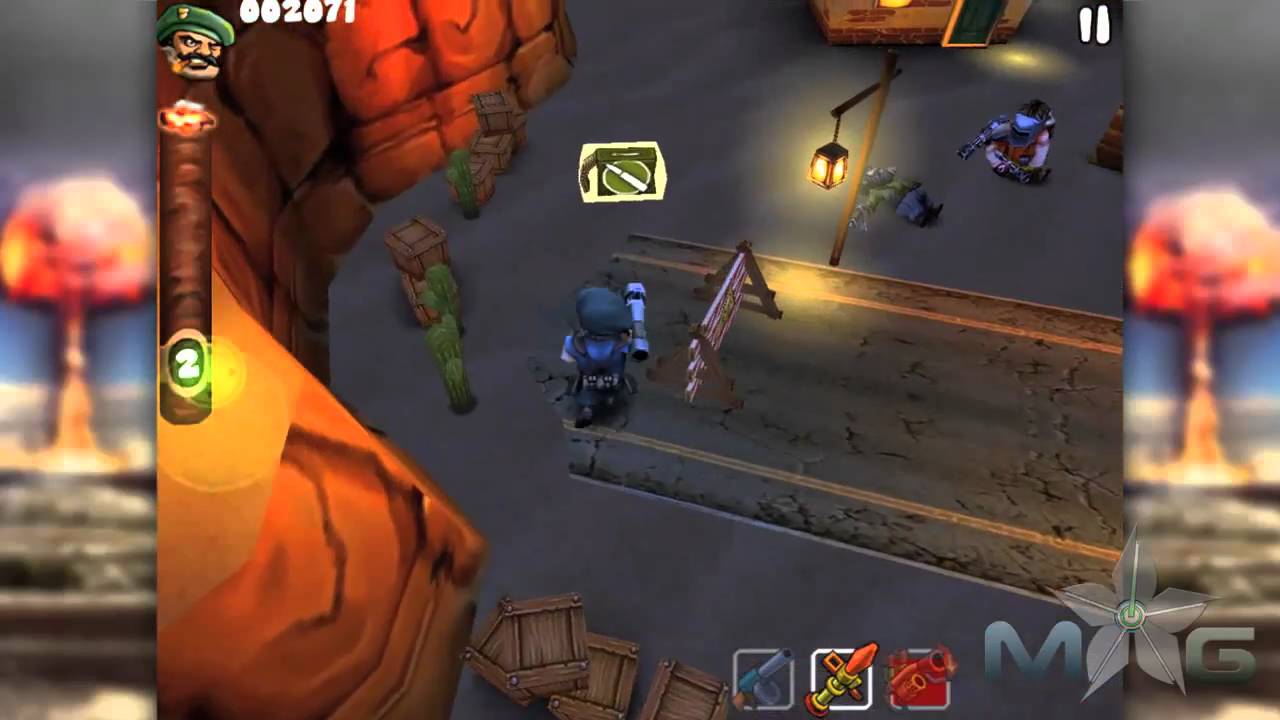 Guerrilla Bob HD for iPad - Walkthrough- Level 5: Bob's Night Out