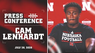 Cam Lenhardt interview | Nebraska Football Press Conference