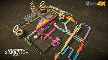 Domino Simulator 2020 | Early Access - First Look - 4K UHD