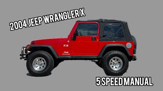 SOLD! - 2004 Jeep Wrangler X - PremierAutoSource.com Sold 2004 Jeep Wrangler X Premierautosource Com