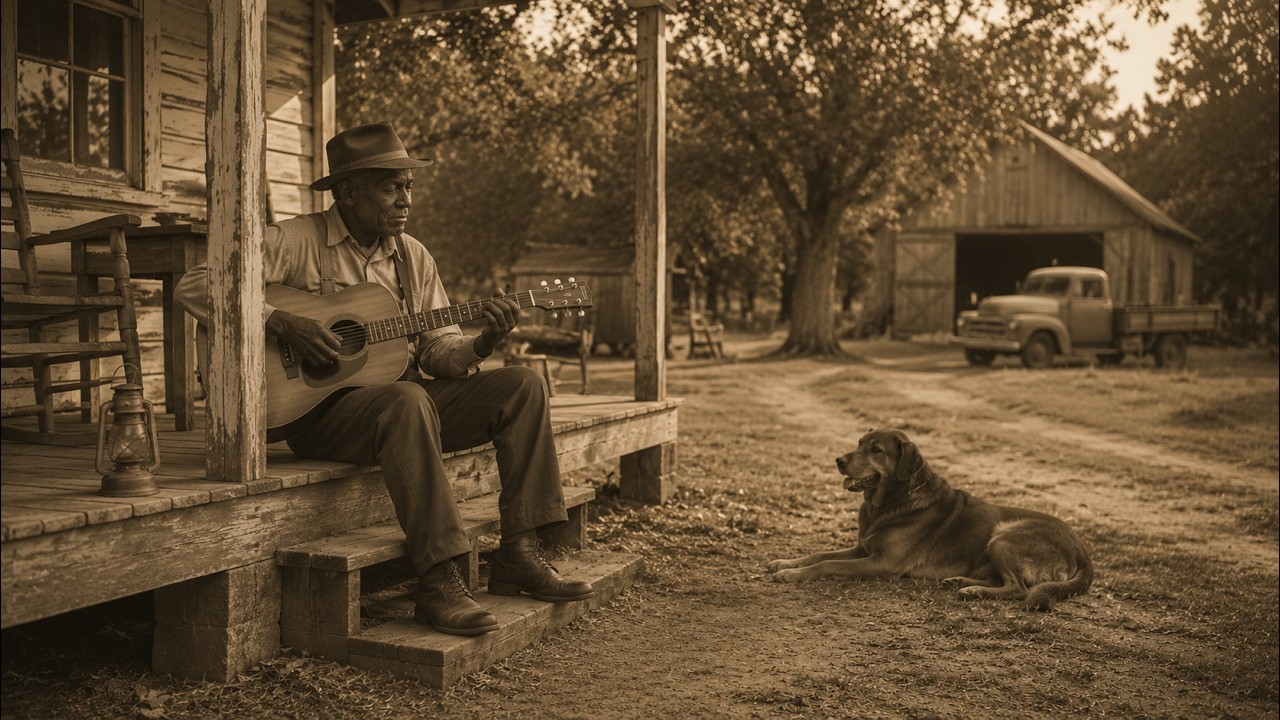 Swamp Road Lonesome | Delta Blues 1930s | Raw Delta Acoustic Blues
