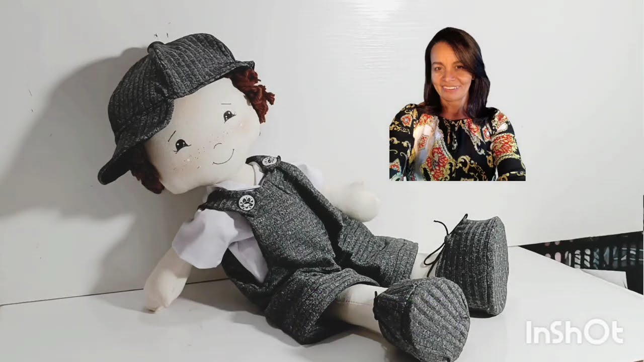 Como fazer Boneco de Pano -Passo a Passo 💥#bonecadepanopassoapasso