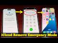 iCloud Unlock In Emergency Mode (New Method) Unlock iPhone iCloud Lock Without Apple ID or Owner