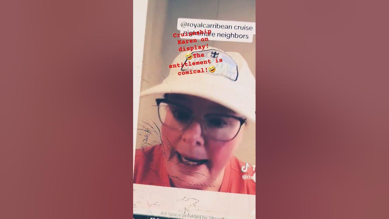 🤣The entitlement of this #CruiseshipKaren is comical!🤣 #cruiseshipkaren #comical #narcissist #karens