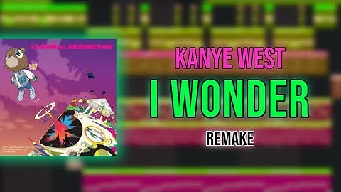 How "I Wonder" by Kanye West was made (kinda)