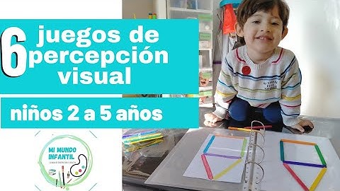 6 juegos para estimular la persepcion visual en niños
