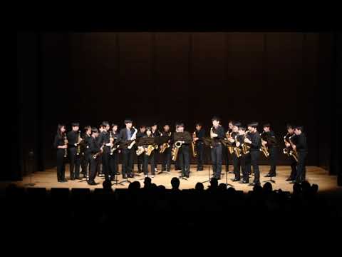 【Sax25】「吹奏楽のための第一組曲」より 3.マーチ / G. Holst
