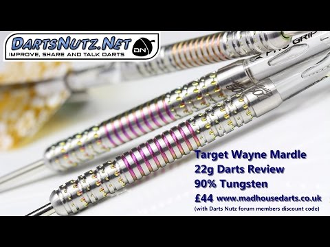 Target Wayne Mardle 22g darts review - YouTube