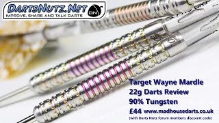 【新品】TARGET WAYNE MARDLE G2 STEEL 24g Target Wayne Mardell Model Generation 2 Hawaii501 Barrel