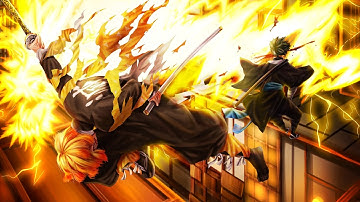 Zenitsu vs Kaigaku | Raj Karega Khalsa | AMV 🔥⚡ Ultimate Thunder Duel #demonslayer #zenitsu