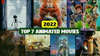 Top 7 Animated Movies 2022 (Hindi) | Mind-Blowing Visuals &amp; Story 😍 #moviefacts 