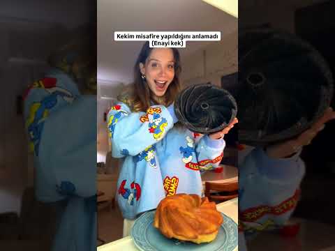 Kekim misafire yapıldığını anlamadı !!