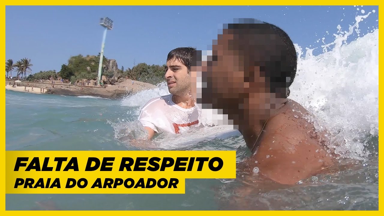 FLAGRANTE de afogamento no Arpoador - Rio de Janeiro 