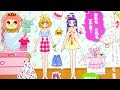PreCure♥Coordinate stylishly and go out to the Magic shopping street! Dress-up sticker book❤️
