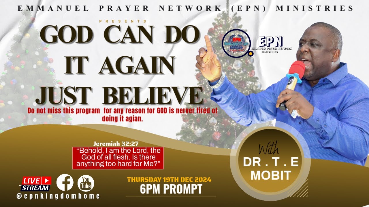 GOD CAN DO IT AGAIN JUST BELIEVE - YouTube