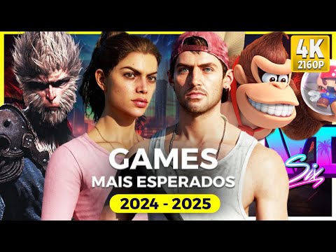 OS 36 GAMES MAIS ESPERADOS PARA 2024-2025!!