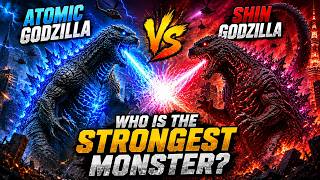 Atomic Godzilla vs Shin Godzilla – Who Is the Strongest Monster? - GTA 5 Mods Monster Battle