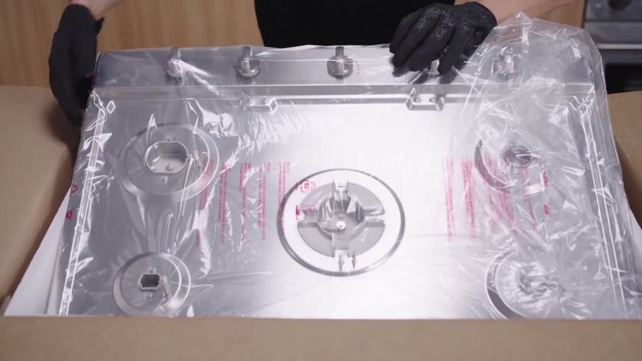 Gas Cooktop 30 inch with 5 Sealed Burners, Stainless Steel Built-in S 