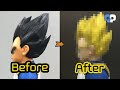 [3D pen] Recreate Vegeta's Head / [3D펜] 베지터 머리 다시 만들기