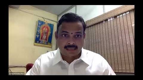 Professional Programme OS on IT&SA, on 24th July 2020, at 8 AM to 10 AM, By CA Gopal Krishna Raju