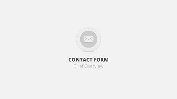 Contact Form WordPress Plugin - Brief Overview - Version 3.67