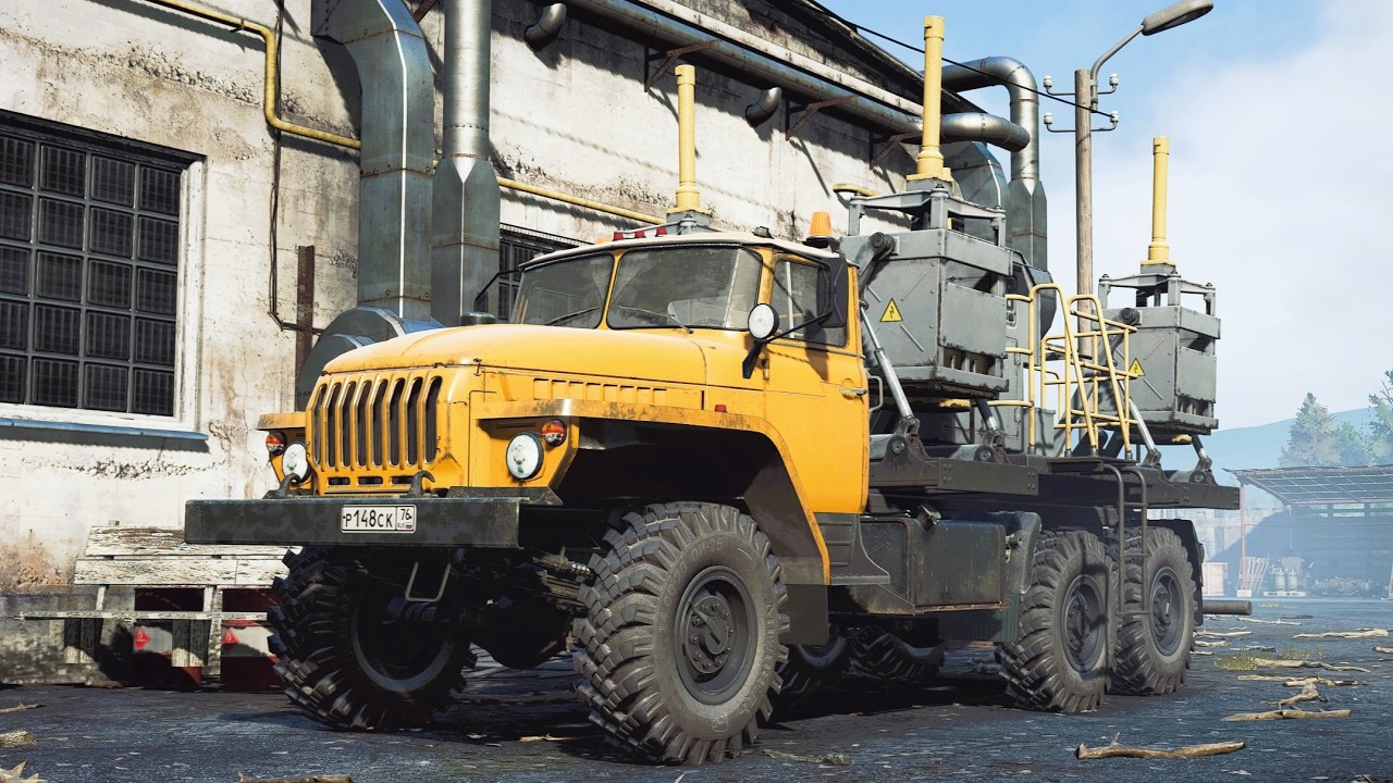 SnowRunner | URAL-43202 - Badania Geologiczne, Tajmyr #snowrunner