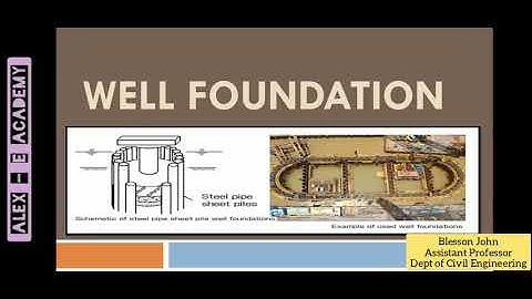 Geotechnical Engineering 2 | Lecture 21 | Well Foundation | CE 305