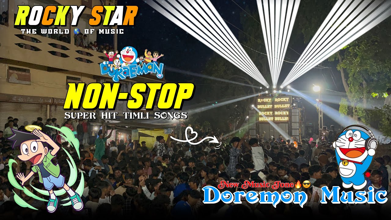 ROCKY STAR 🌟| DOREMON MUSIC 💗😍| New  Music Tone 🥁🔥| NON-STOP SUPER HIT TIMLI SONGS 2025-26