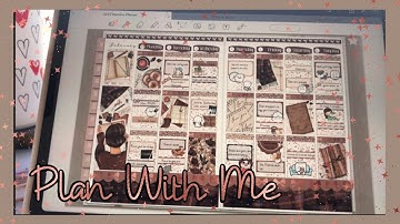💝 Digital Plan With Me 💝First February Week GoodNotes 5 and iPad Pro ft ThePlannerShack Love Story