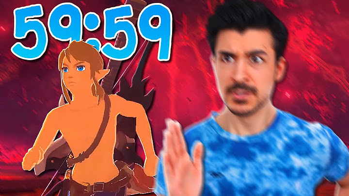 Ho provato a fare la SPEEDRUN di ZELDA BOTW!