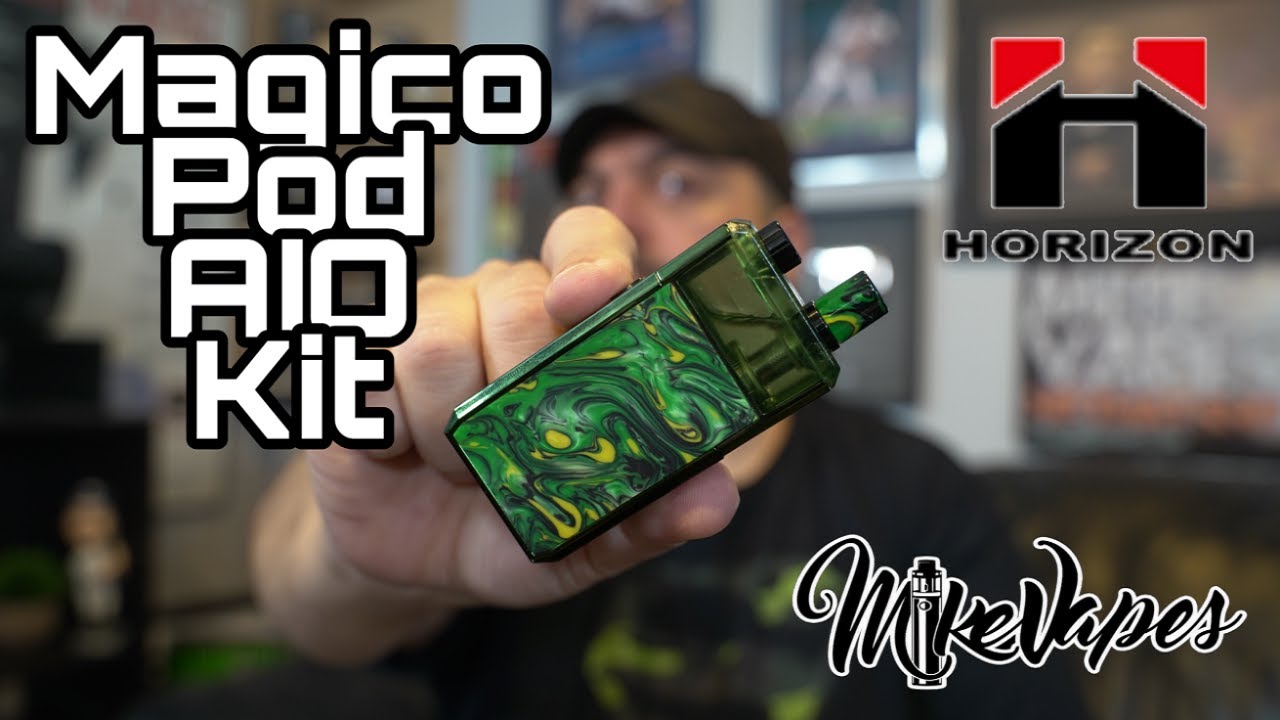 sub ohm tank vs rda HorizonTech Magico Pod AIO Kit Review