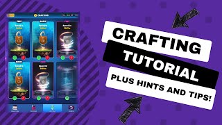 Crafting Tutorial - Cards, the Universe and Everything (CUE) screenshot 2