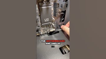 How to turn on your computer with a screwdriver! #custompc #gaming #pcbuild #computerrepair #diy