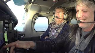 Approach and Landing in EGTR with a Cessna Silver Eagle