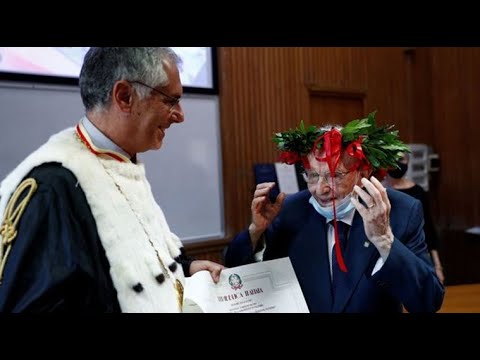 Italy's oldest student Giuseppe Paterno graduates at 96 | WION News