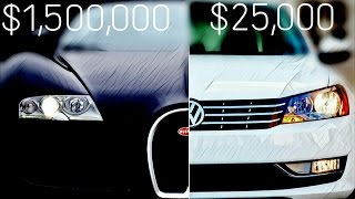 What does your VW and a BUGATTI have in common? (I'm Shocked!)