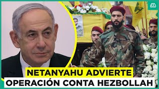 Israel: Netanyahu advierte que está listo para una operación especial contra Hezbollah by Meganoticias 606 views 8 hours ago 1 minute, 18 seconds