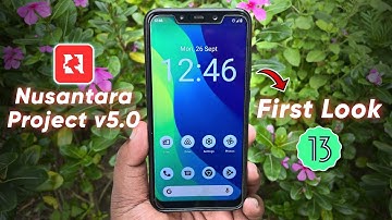 Android 13 Nusantara Project v5.0 First Look - Install & Review on Poco F1 | TWRP⚡
