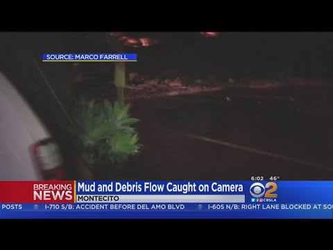 Caught On Video: Flash Flood Bears Down On Montecito