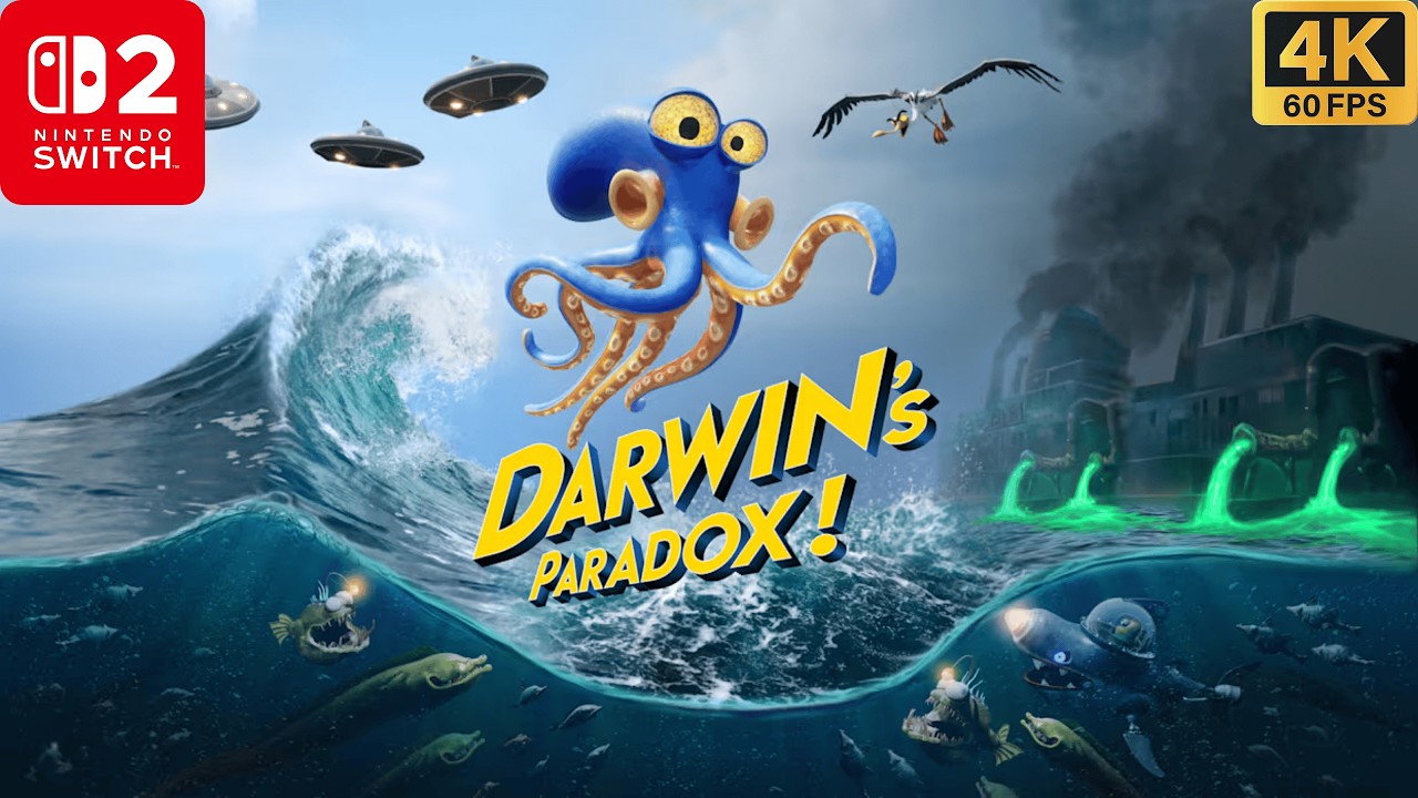 Darwin's Paradox! Gameplay on Nintendo Switch 2 - 4K Walkthrough (No ...