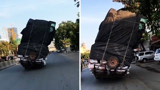 Nearly 3,000 overloaded trucks booked last year - Khmer Times